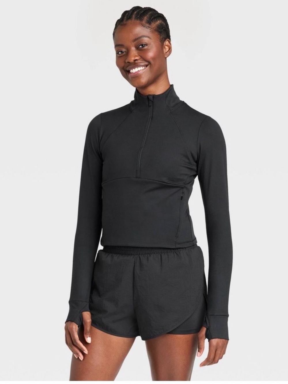 All in Motion 1/4 zip pullover Sz M